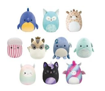 Pelúcia Squishmallows Ricky 30cm