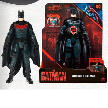 Boneco Batman Wingsuit com Sons e Luzes - Sunny
