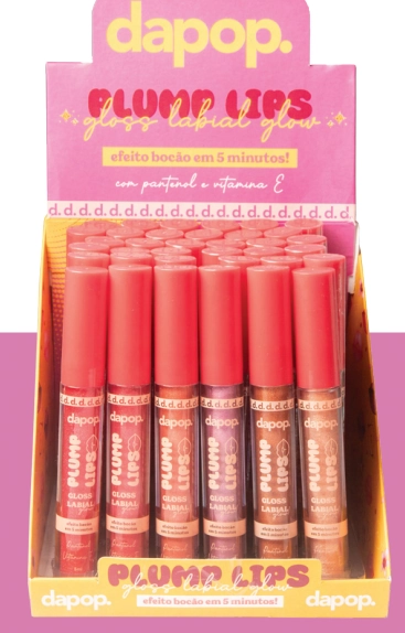 Gloss Labial Volume Plump Lips Glow Dp2339 Dapop