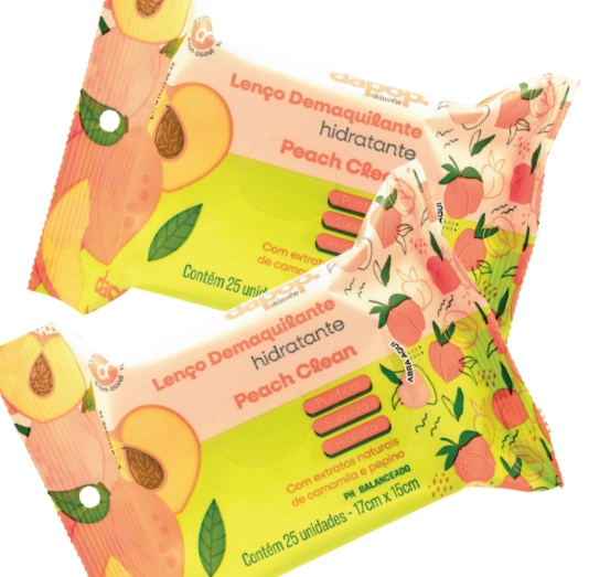 Lenco Demaquilante Peach Clean Dp2356 Dapop