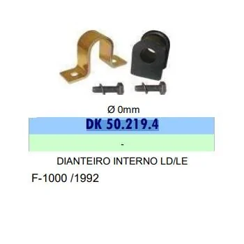 Kit Bucha da Barra Estabilizadora Dianteira FORD F1000 - DURAKIT 502194