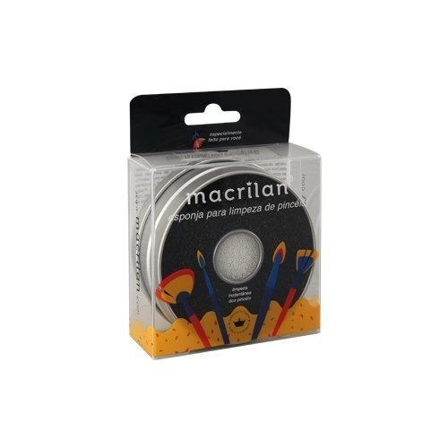 Esponja Para Limpeza De Pinceis Macrilan