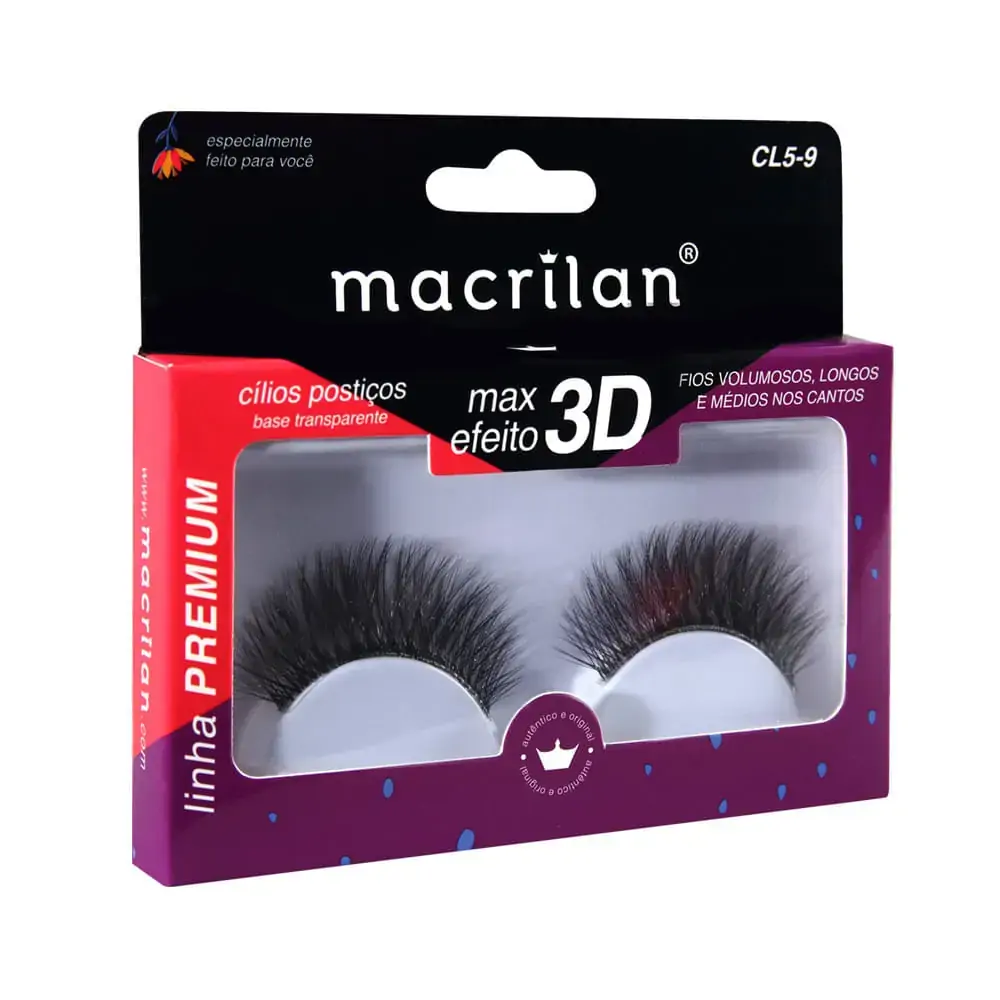 Cilios Posticos Macrilan Max Efeito Cl5