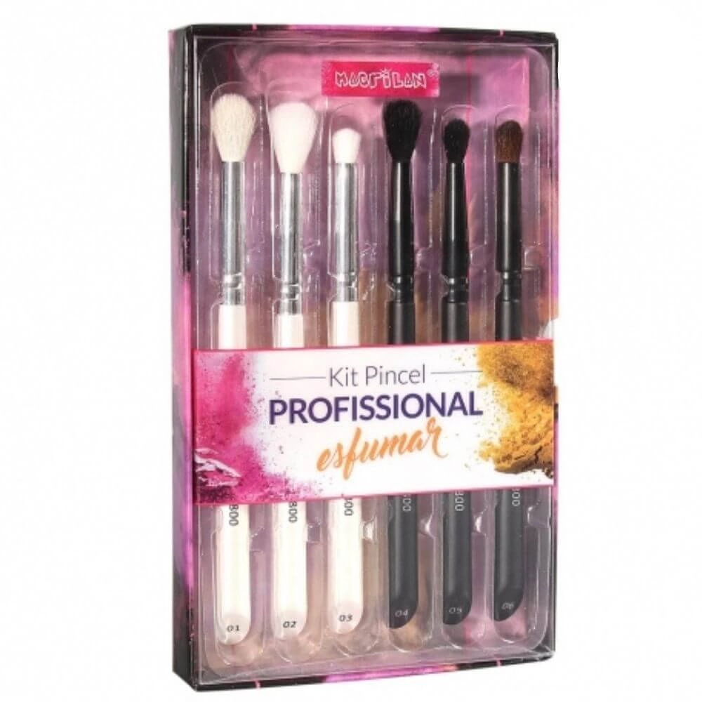 Kit Pincel Esfumar Wb800