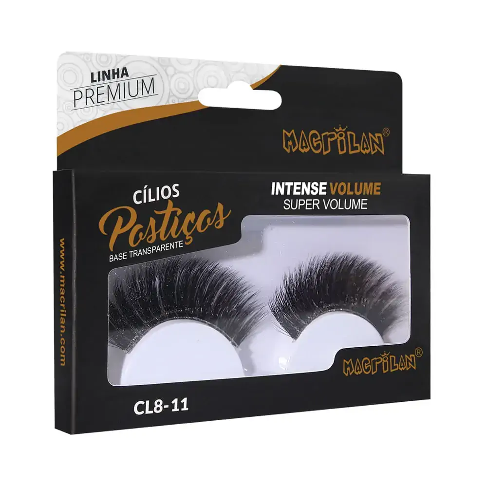 Cilios Posticos Macrilan Delineado C/ Brilho Cl8 11