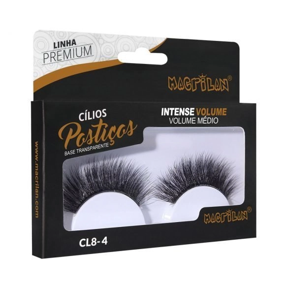 Cilios Posticos Linha Premium Cl84 Macrilan