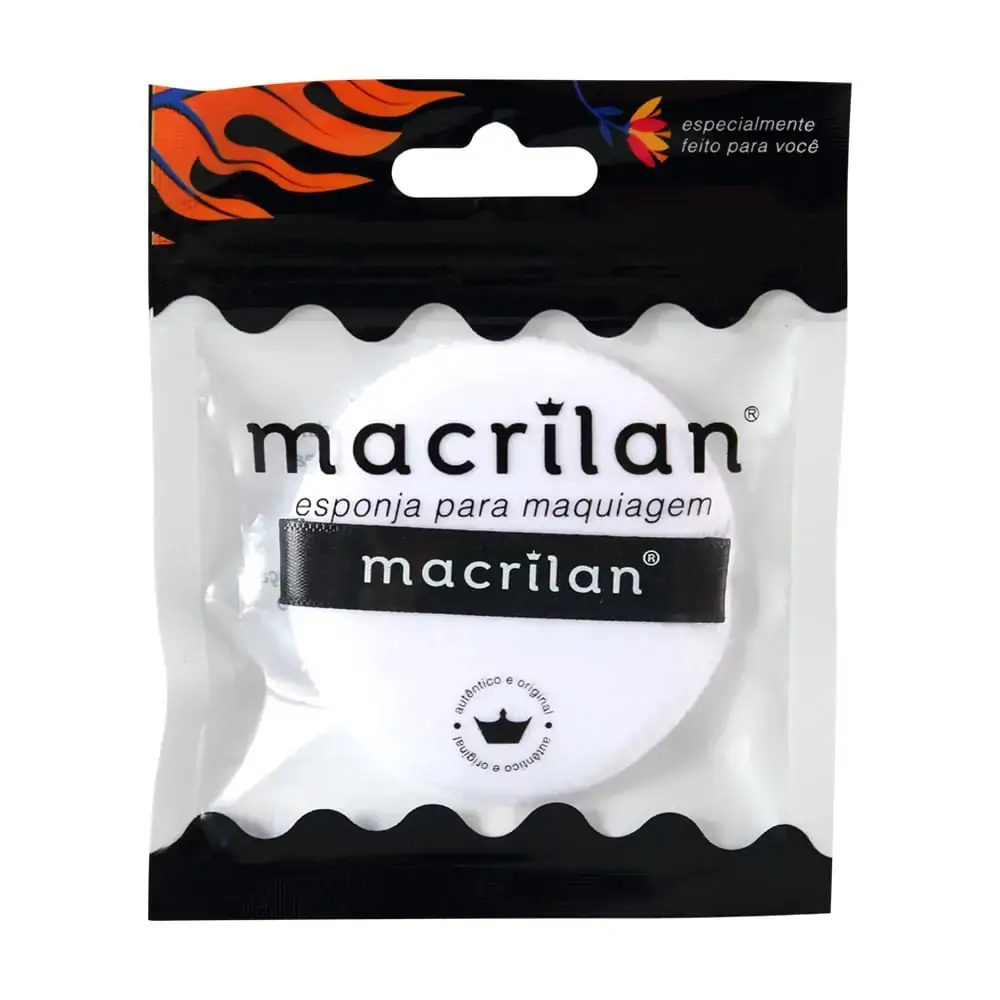 Esponjas Puff P/ Maquiagem Macrilan