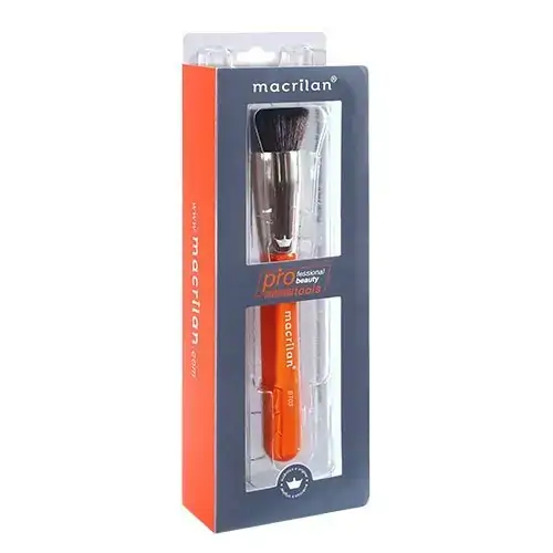 PINCEL PROFISSIONAL KABUKI PARA BASE BT03 - MACRILAN