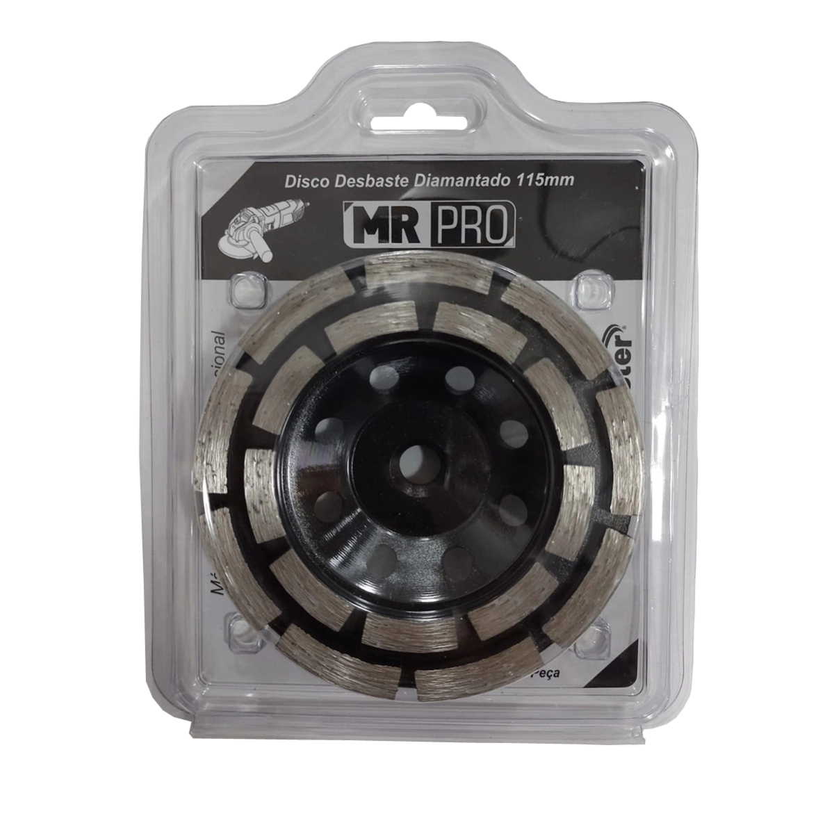 Disco Desbaste Diamantado Mr Pro 115mm Rosca M14 - Mister