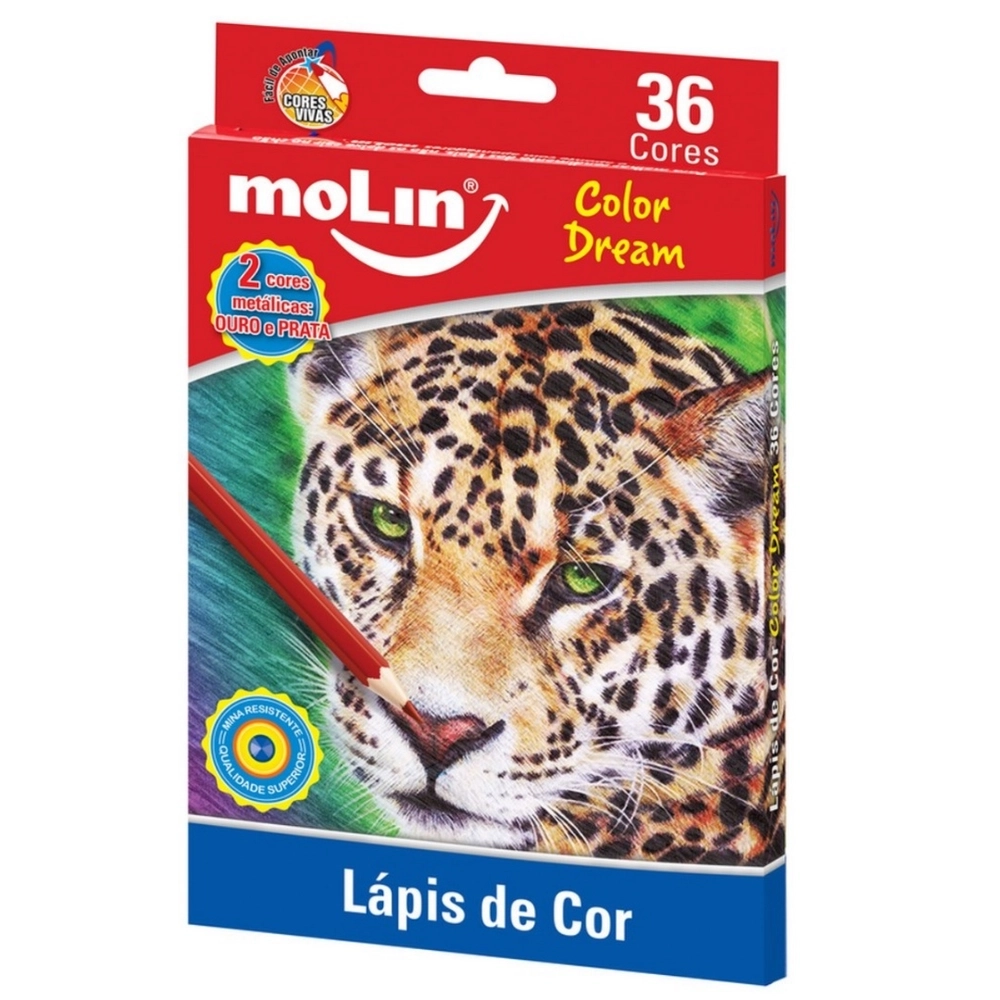 Lápis De Cor Color Dream Bt. C/ 36 Madeira