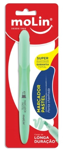 Marcador Pastel Molin Vd Bt C/1