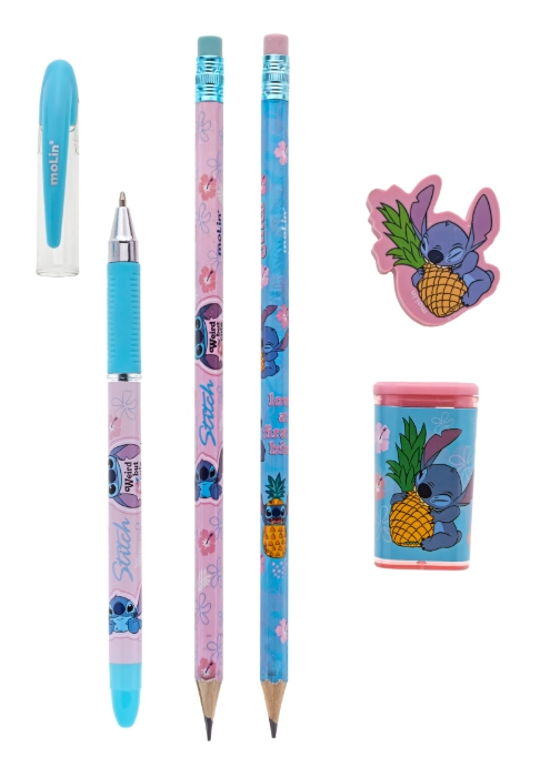 Kit Escolar Stitch C/ 5un