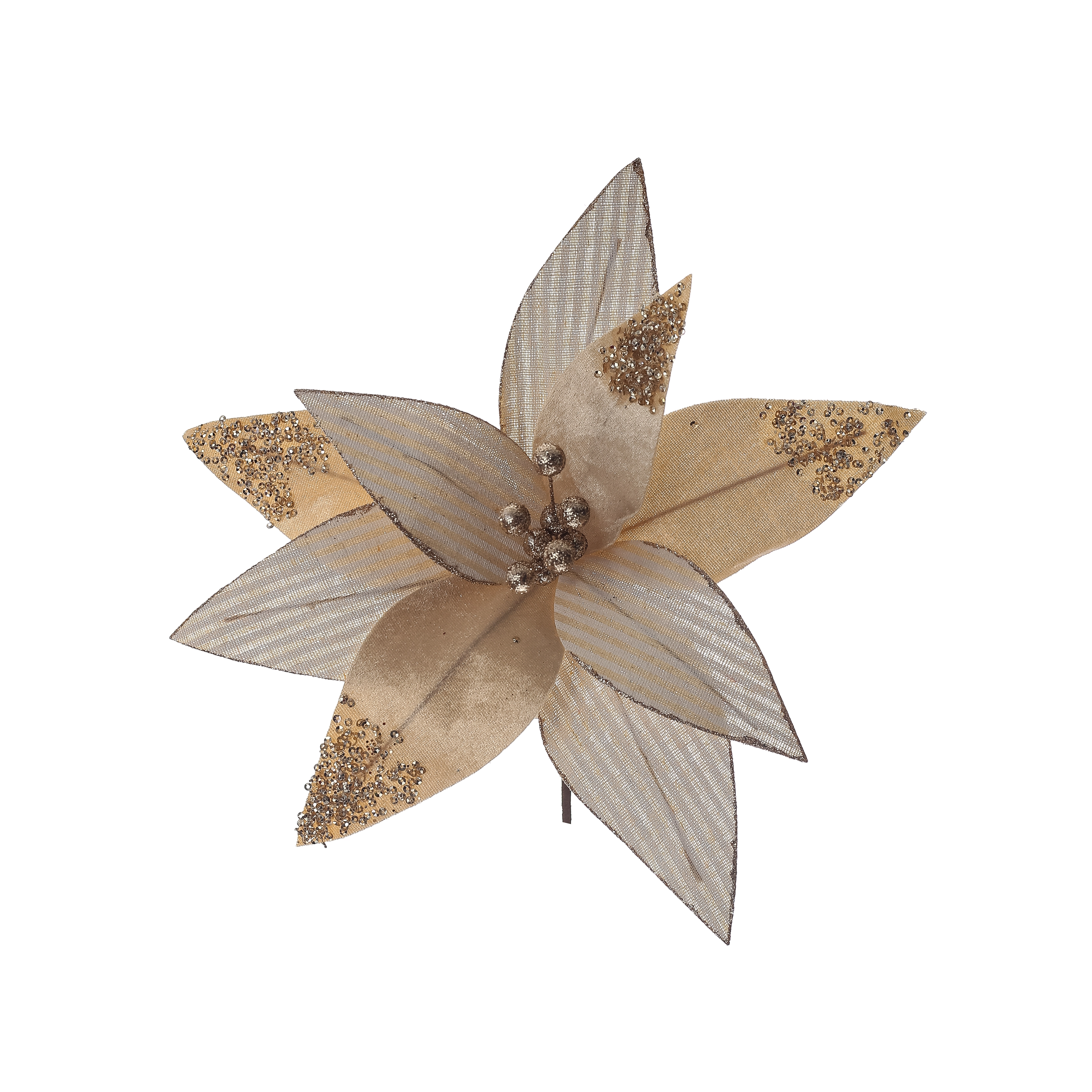 Flor Natal Decorativa 30x45cm 15915 Bela Flor