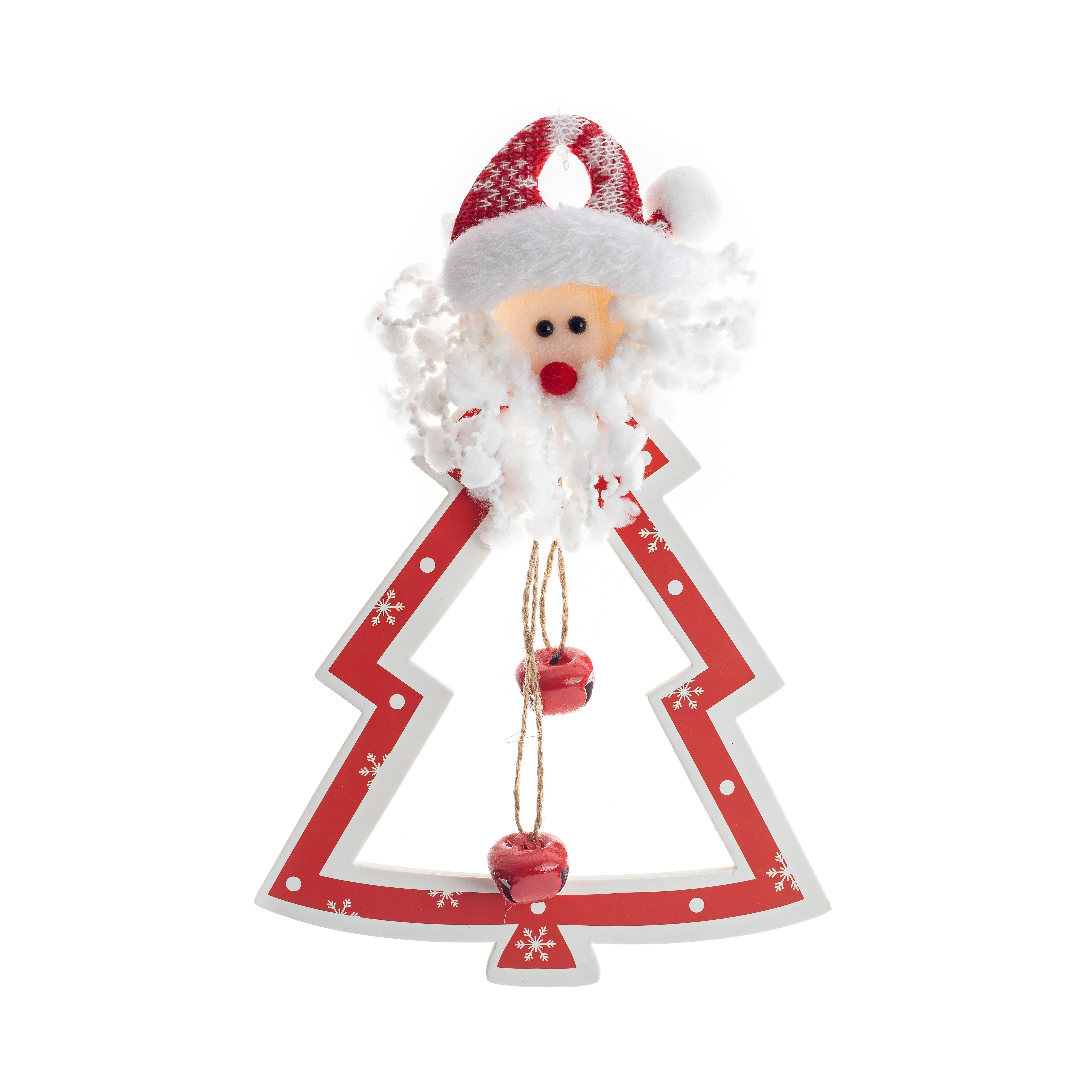 Enfeite Arvore Papai Noel Vm 17cmx2 16211 Bela Flor
