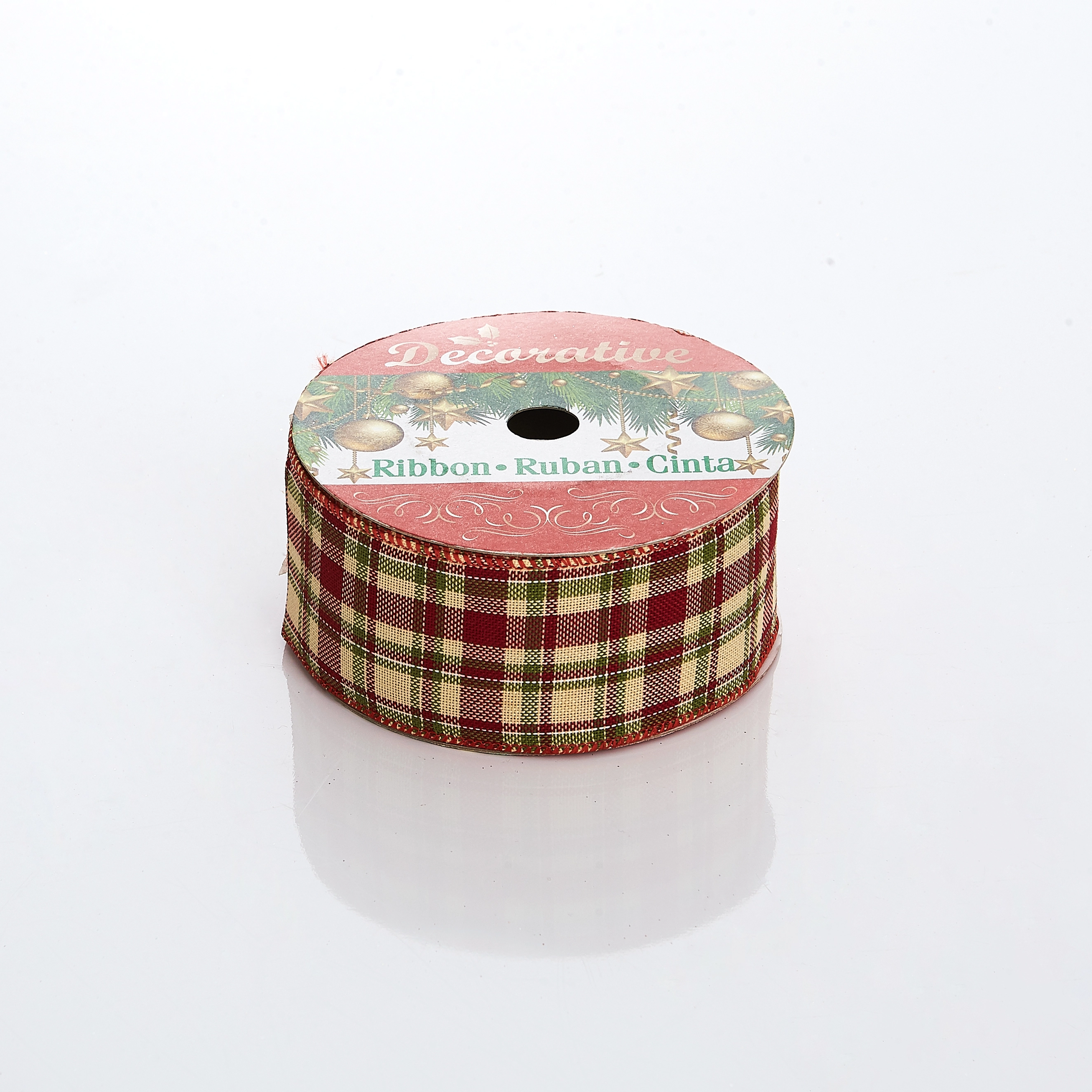 Fita Estampada 6.5cm X10m Xadrez 14344 Bf