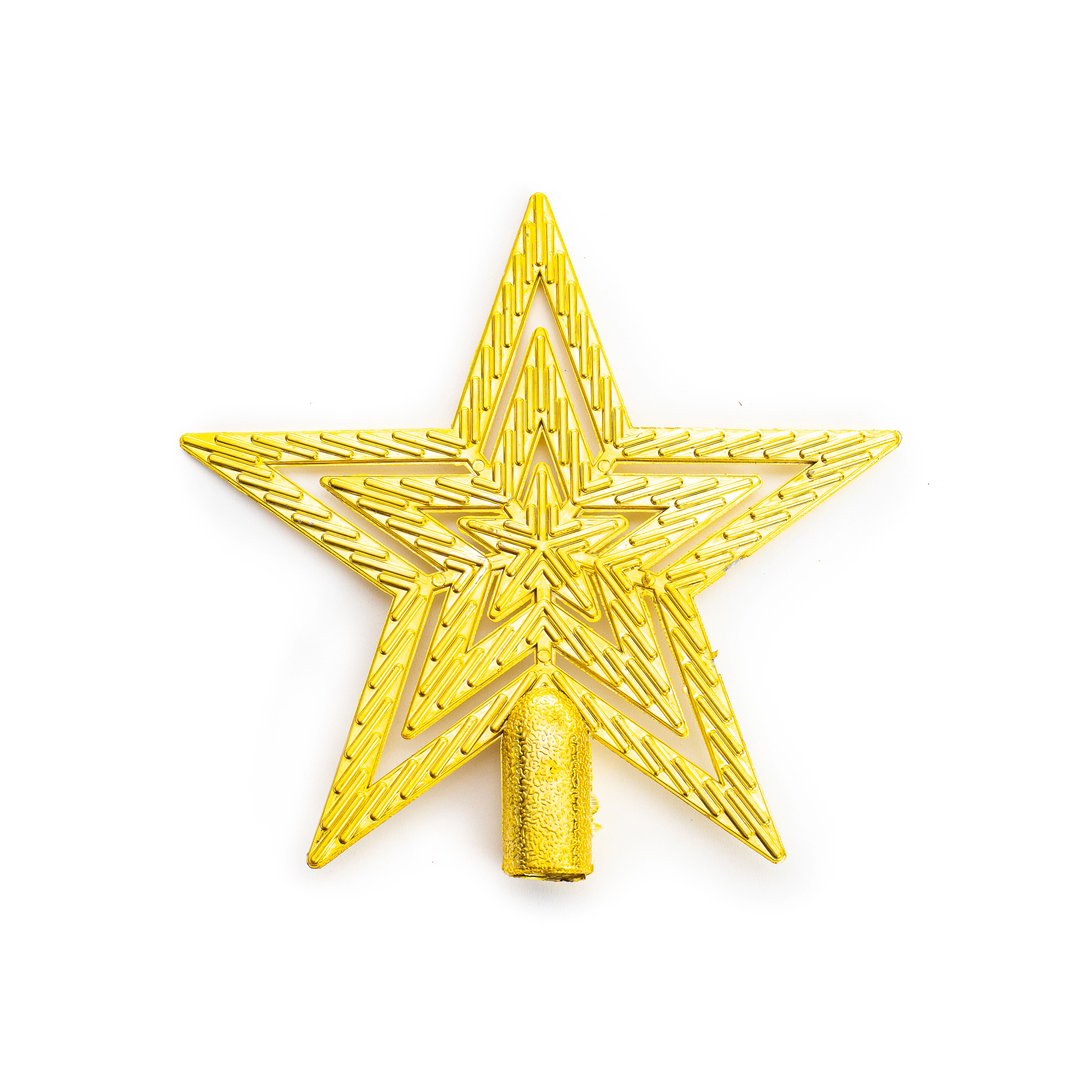 Ponteira Natal Estrela 15cm 15378dr Bela Flor