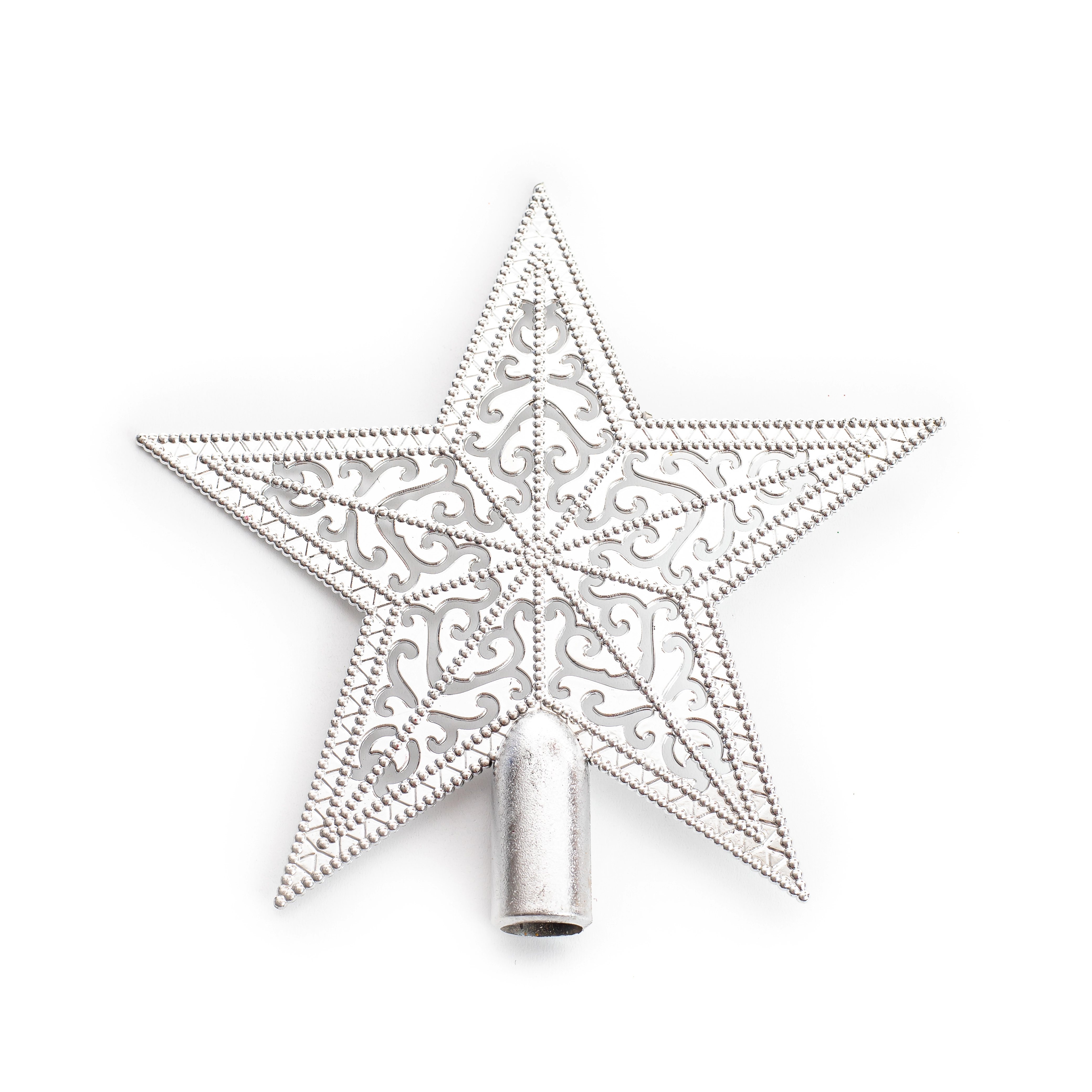 Ponteira Natal Estrela 15cm 15379pr Bela Flor