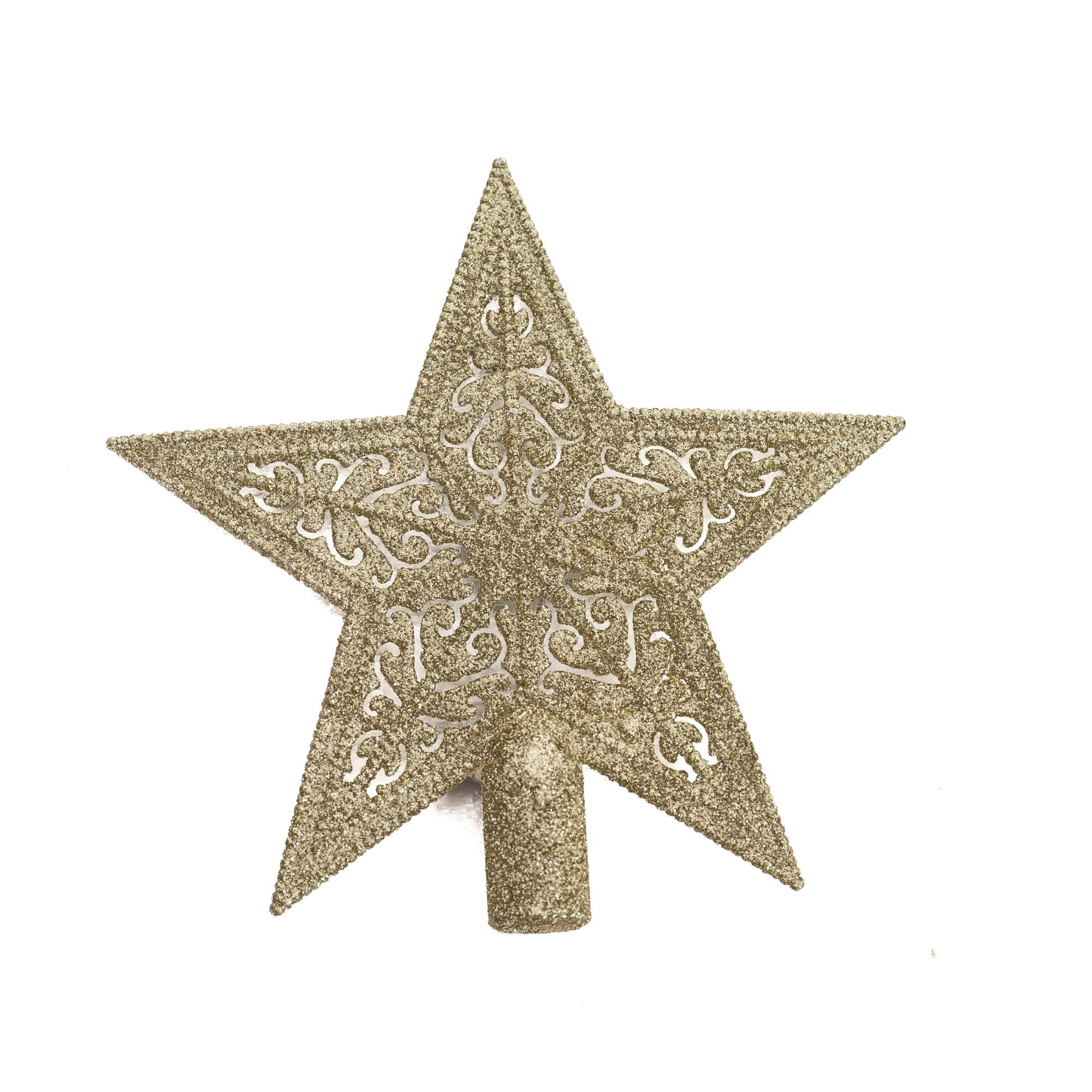 Ponteira Natal Estrela 14cm Ref: 15388dr