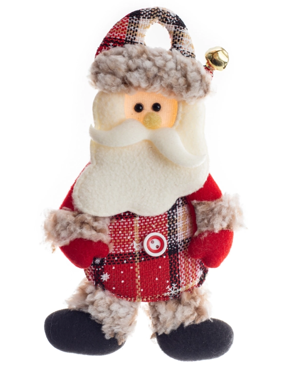 Enfeite Natal Papai Noel Vm 11x19cm 16341 Bf
