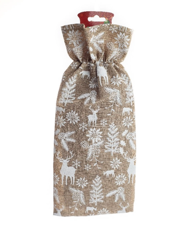 Enfeite Natal Porta Garrafa Dr 30cm 16372 Bf
