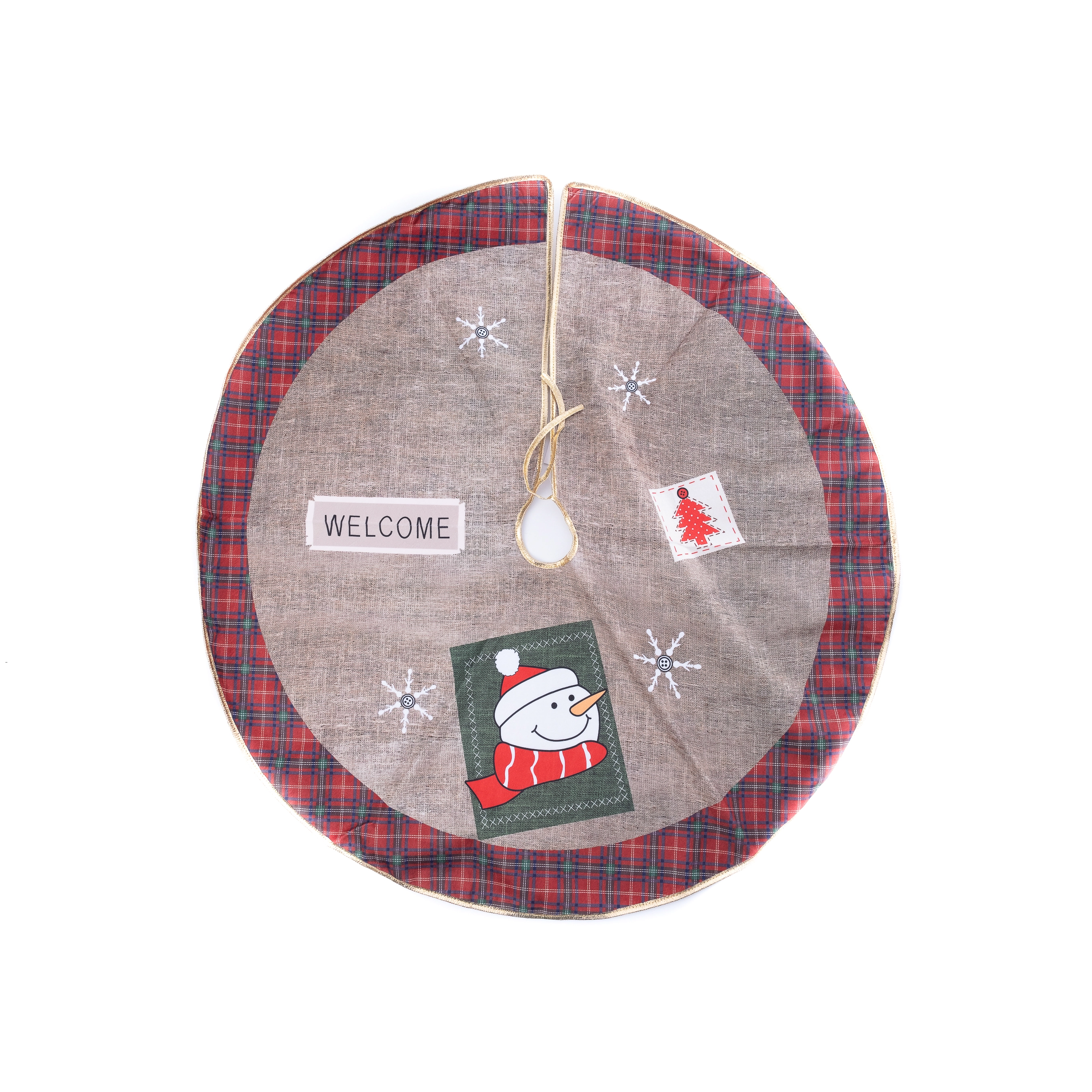 Tapete Arvore Natal Boneco Neve 90c 16125 Bela Flor