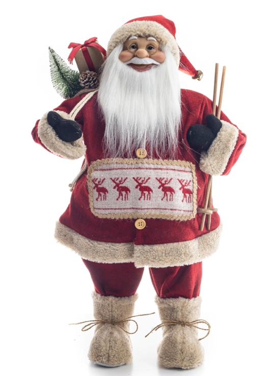 Papai Noel Roupa Rena 60cm Xm Ax2003 Bela Flor