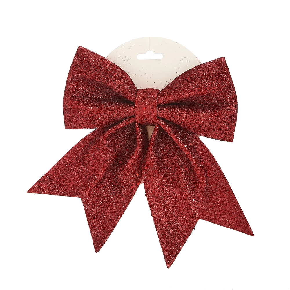 Enfeite Laco Vermelho 20x23cm 13072vm Bela Flor