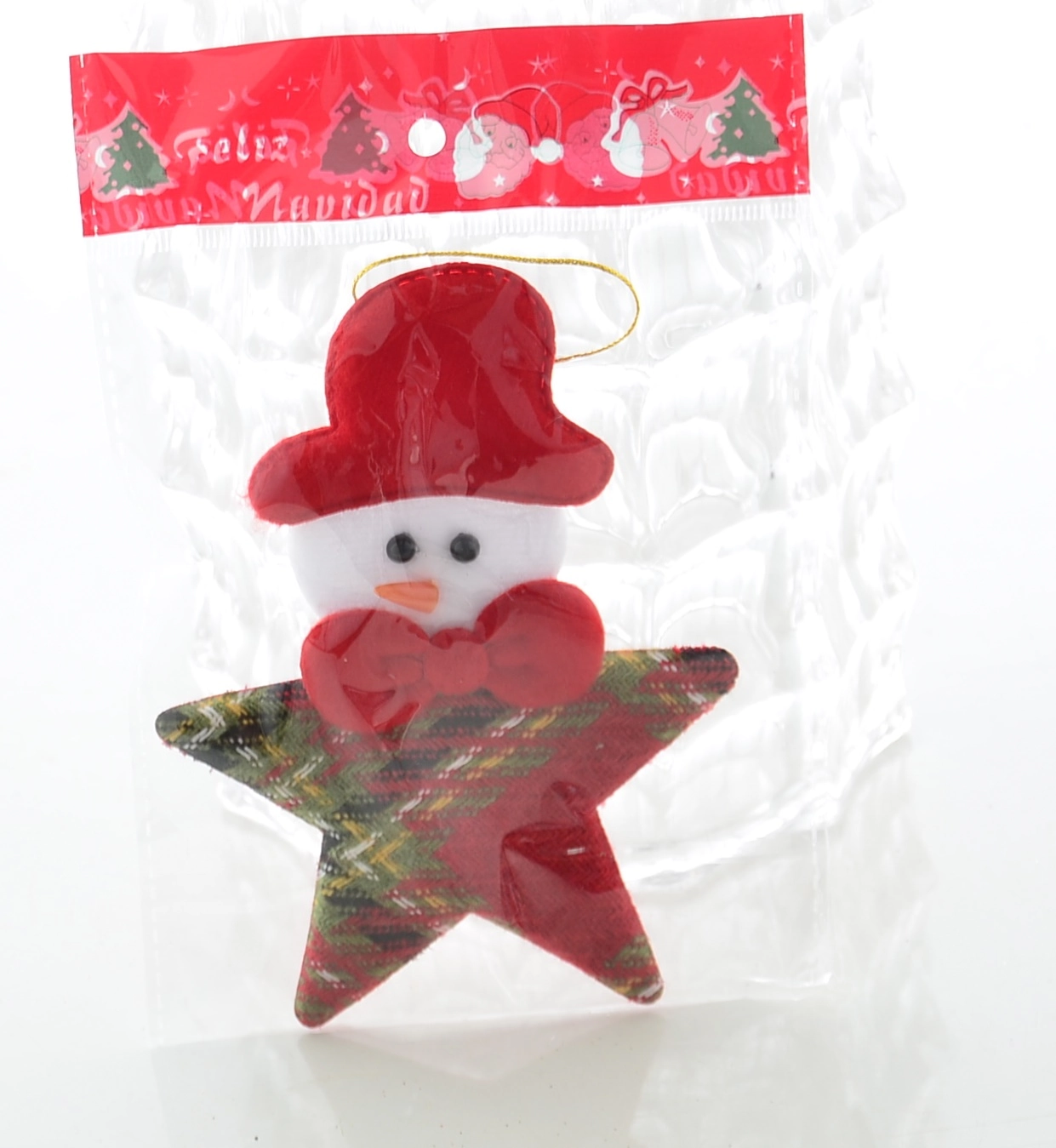 Enfeite Penduricalho Noel Star 13x10cm 13234 Bela Flor