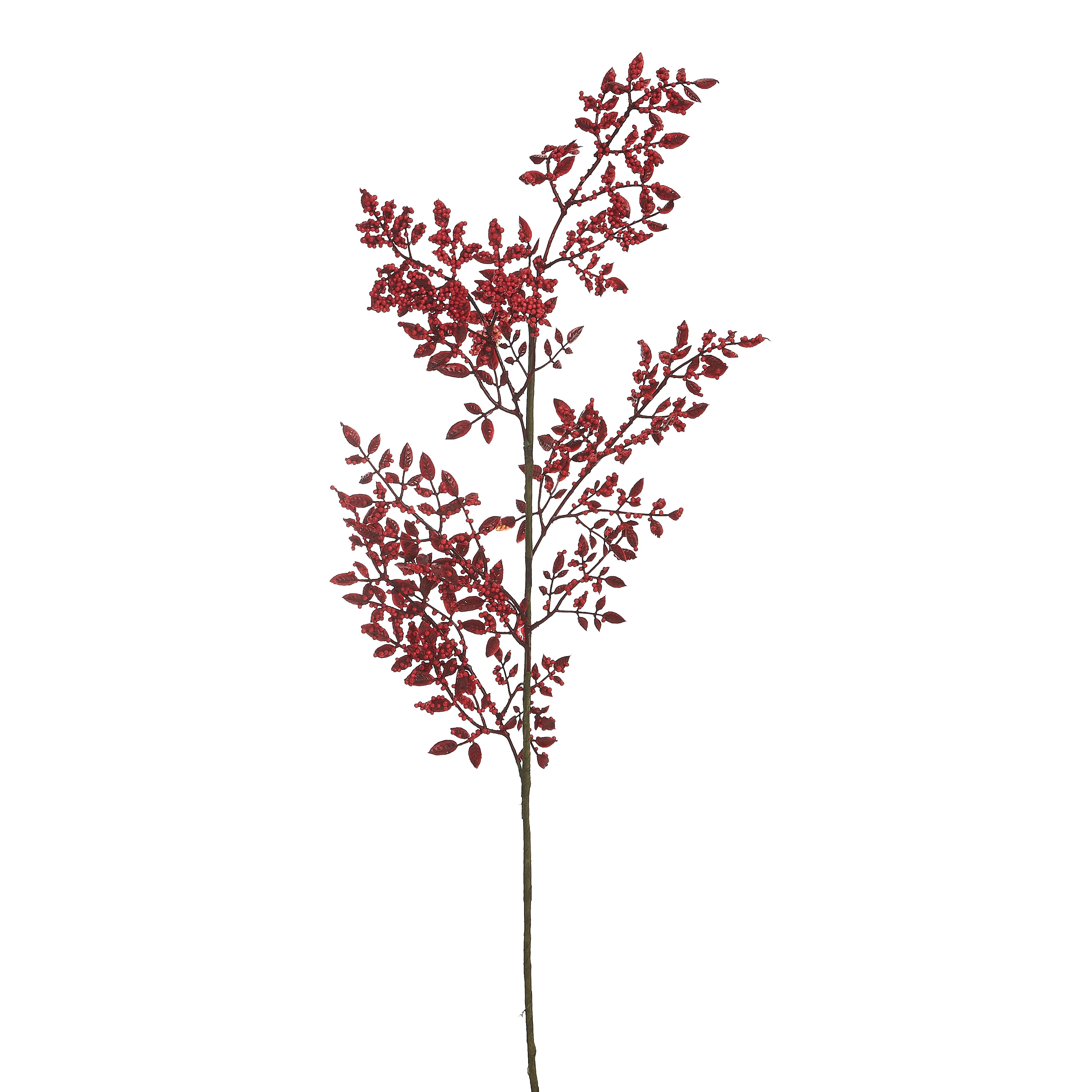 Haste Natal Azevinho 67cm Vermelho 12238 Bela Flor
