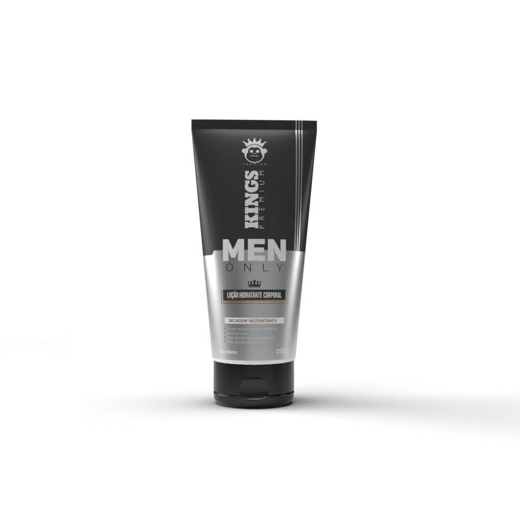 Locao Hidratante Corporal Kings Premium 200ml