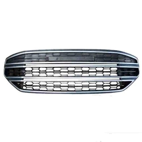 Grade do Radiador FORD ECOSPORT Preta com Friso Cinza - RETROVEX RX11065