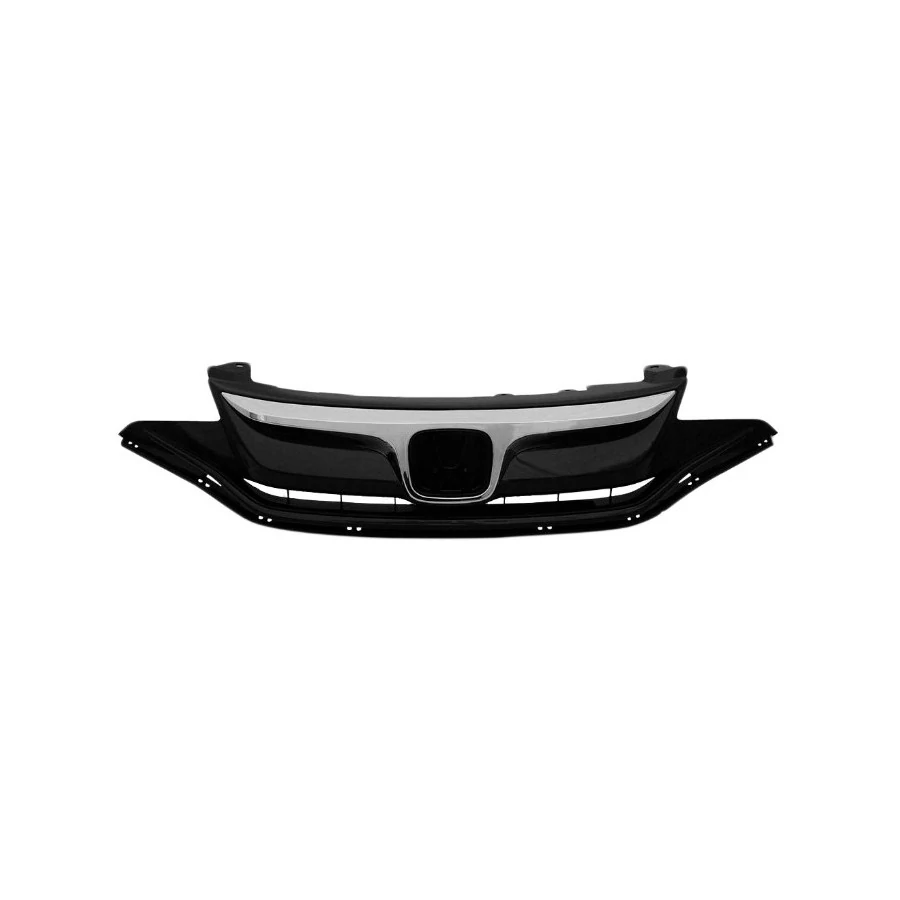 Grade do Radiador HONDA FIT Preto Texturizado com Friso - RETROVEX 14011