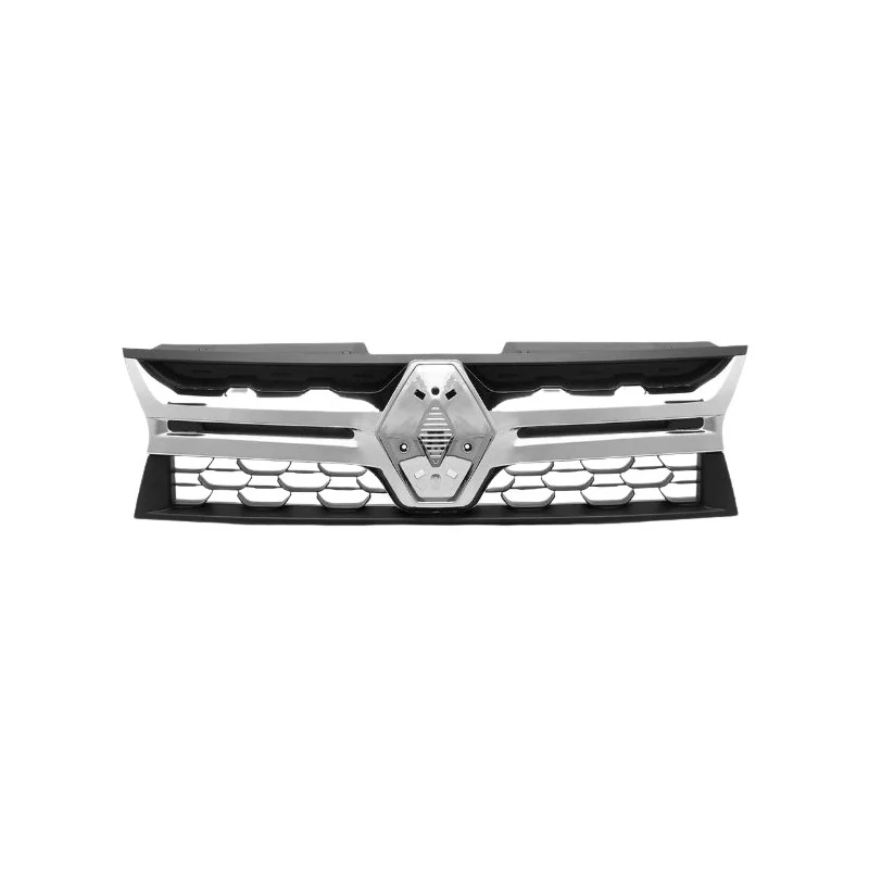 Grade do Radiador (Par) RENAULT DUSTER Preto Cromado - RETROVEX 16053