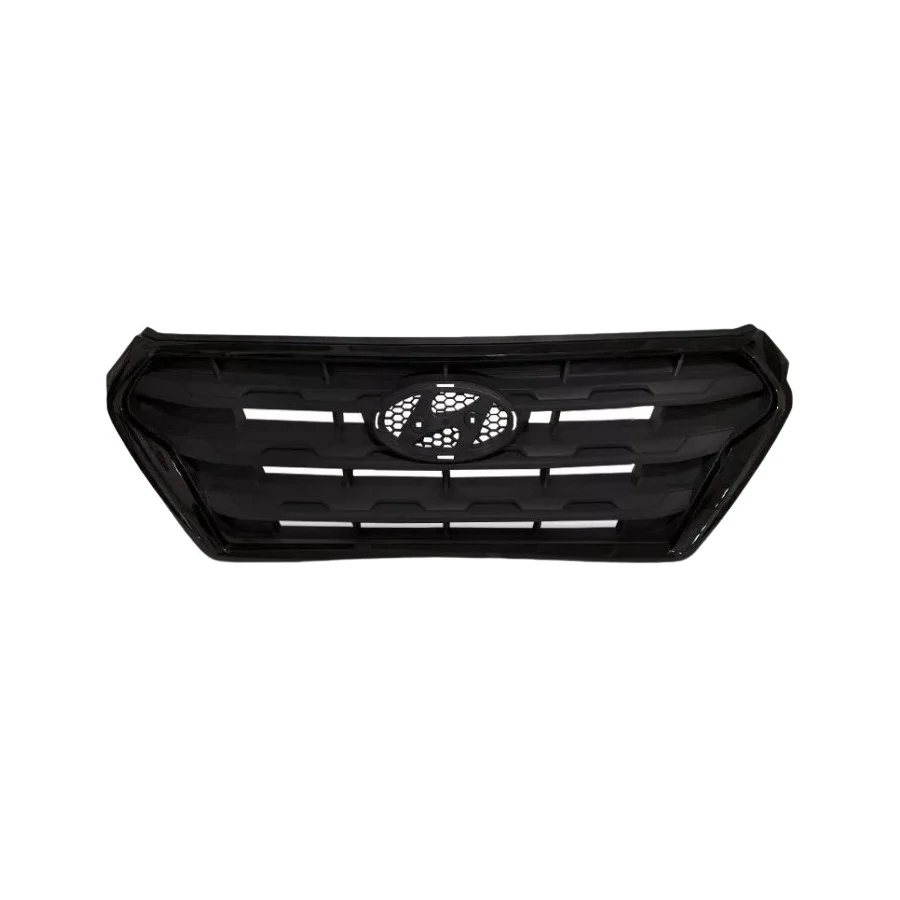 Grade do Radiador HYUNDAI CRETA Preto com Friso Preto - RETROVEX 18021