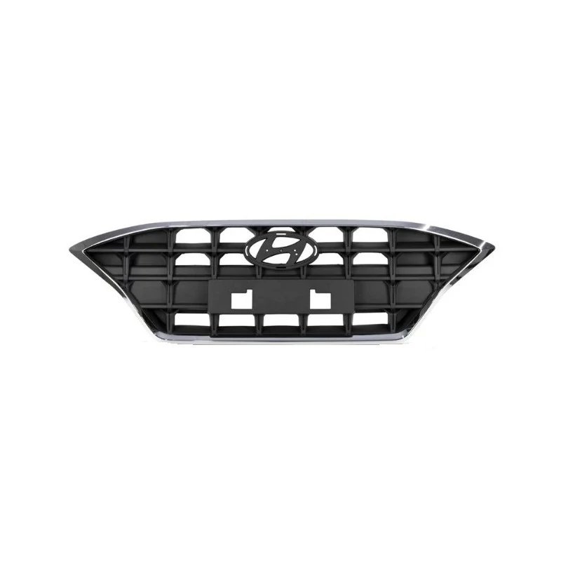 Grade do Radiador HYUNDAI HB20 com Friso Cromado - RETROVEX RX18049