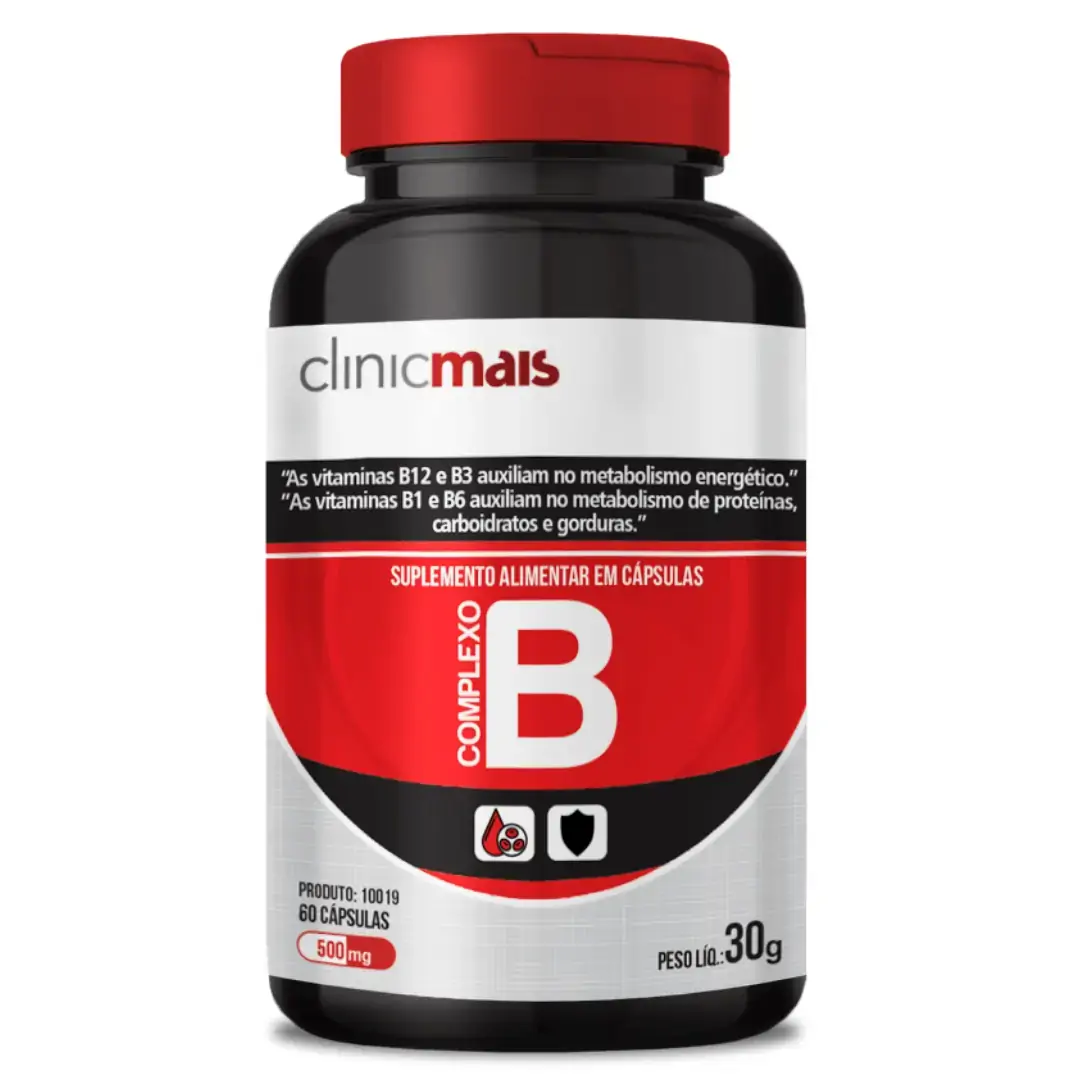 Complexo B 60 Cápsulas 450mg Chá Mais