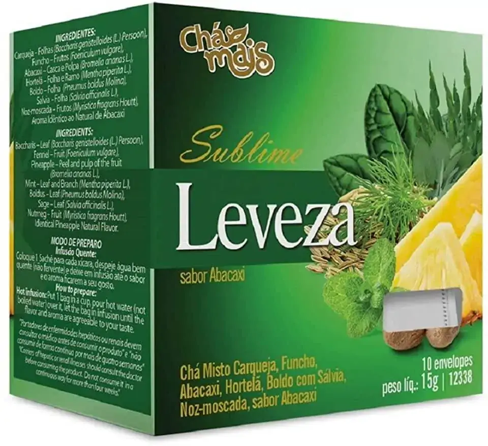Chá Mais Sublime Leveza 10 Sach Chá Mais