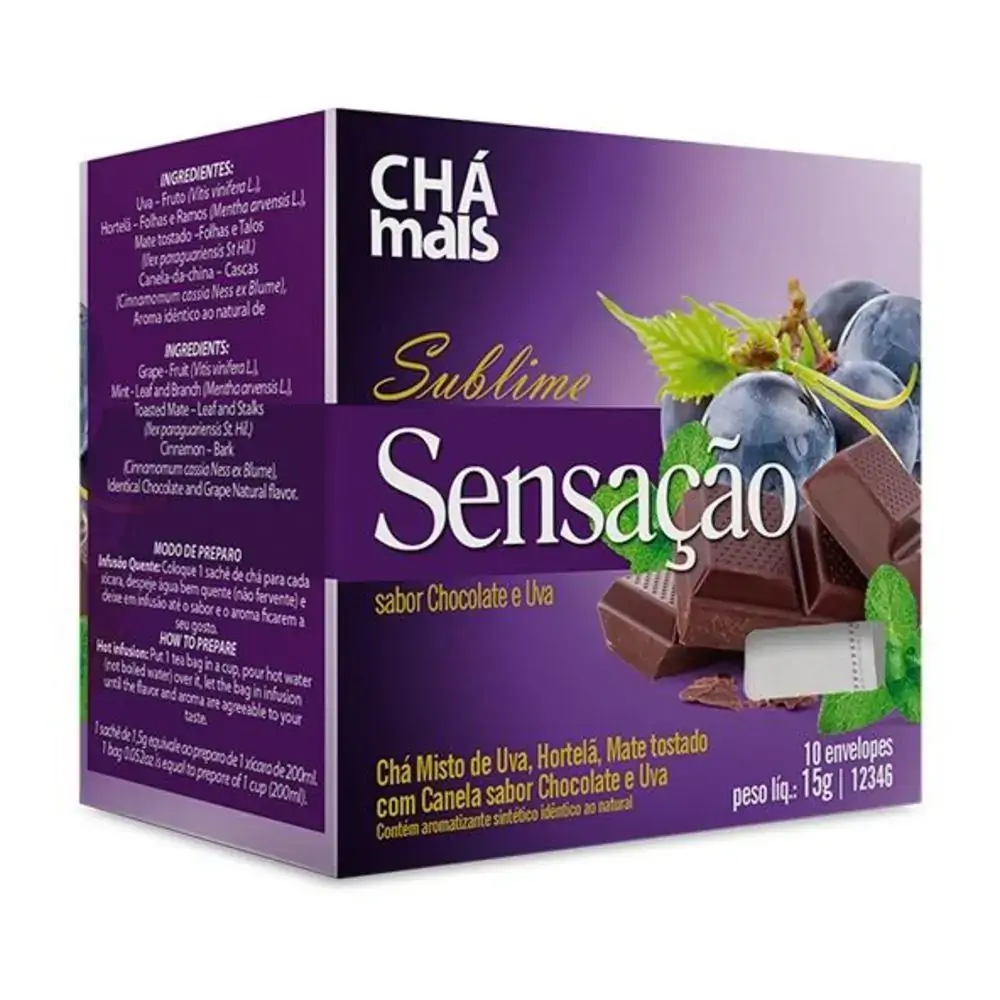 Cha Sublime Sensaçao 10 Saches Chamais