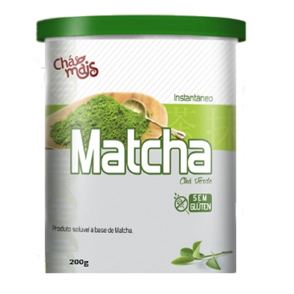 Instantâneo Matcha Chá Verde Solúvel 200g Chamais