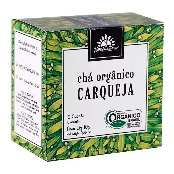 Carqueja Chá Orgânico Kampo de Ervas 10 sachês