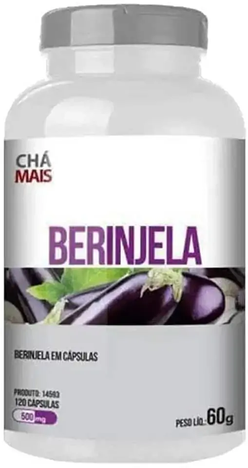 Berinjela 120 Cápsulas De 400mg