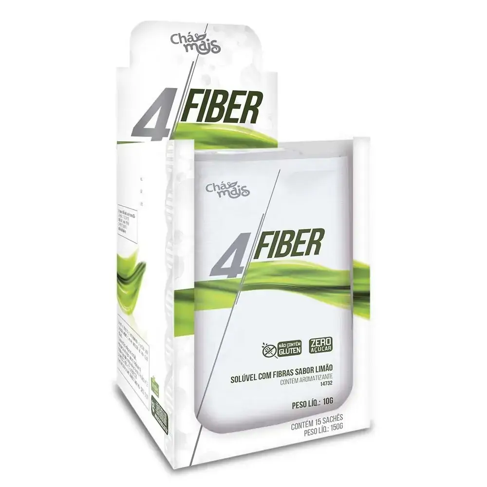 Cha 4 Fiber Lim 15sac 150g V24 14956 Cha Mais