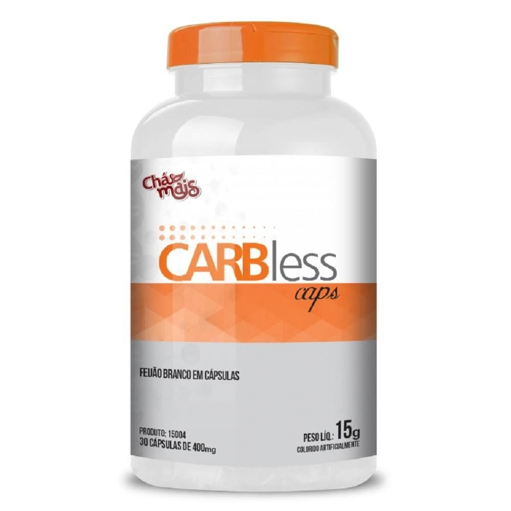 Carbless 30 Cápsulas 400mg Chá Mais