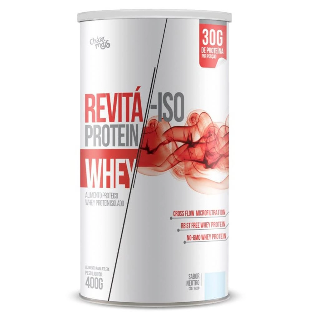Whey Revita Iso Protein Sabor Neutro 400g Chámais