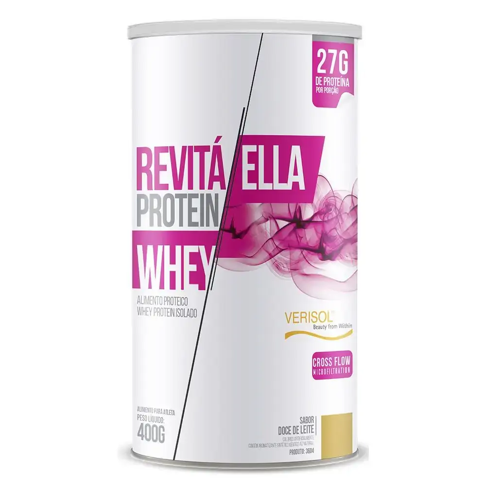 Whey Revitá Protein Ella Doce De Leite 400g Chamais
