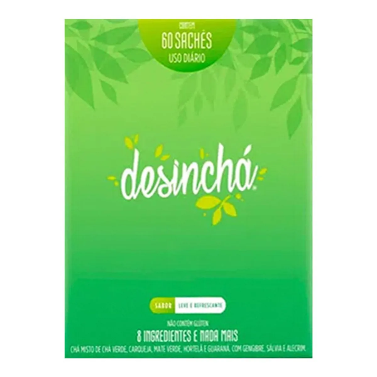 Chá Desinchá com 60 Sachês Caixa 90g