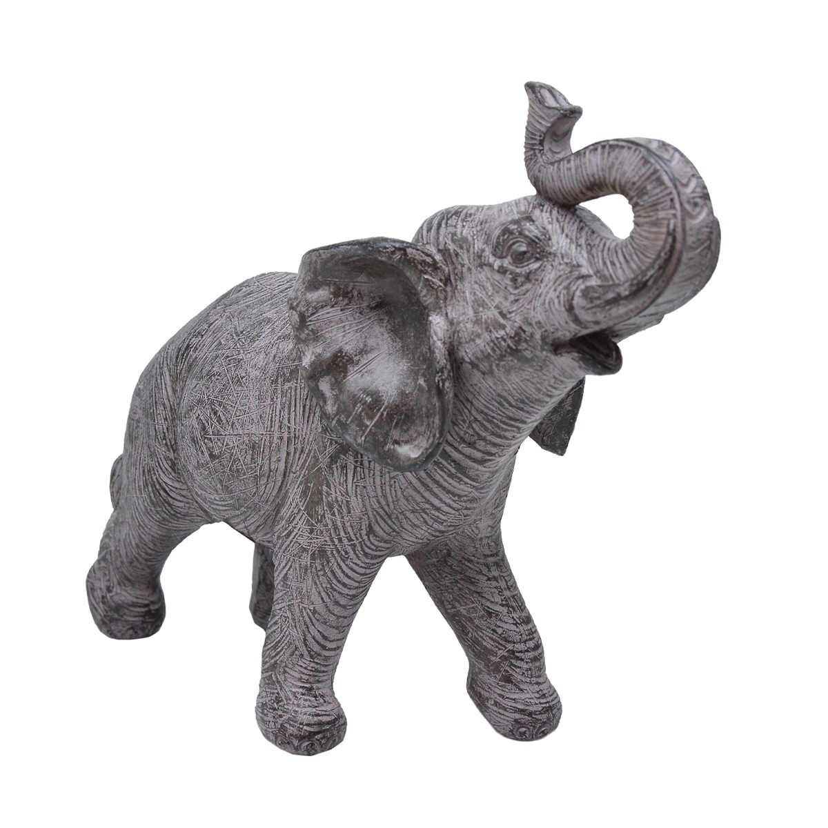 Estatueta Elefante Cinza 230716 Brascontinental