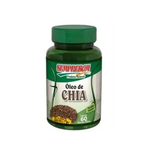 Oleo De Chia 500mg 60cps 1210