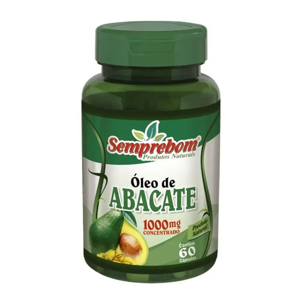 Oleo De Abacate 1000mg 60cps 001099