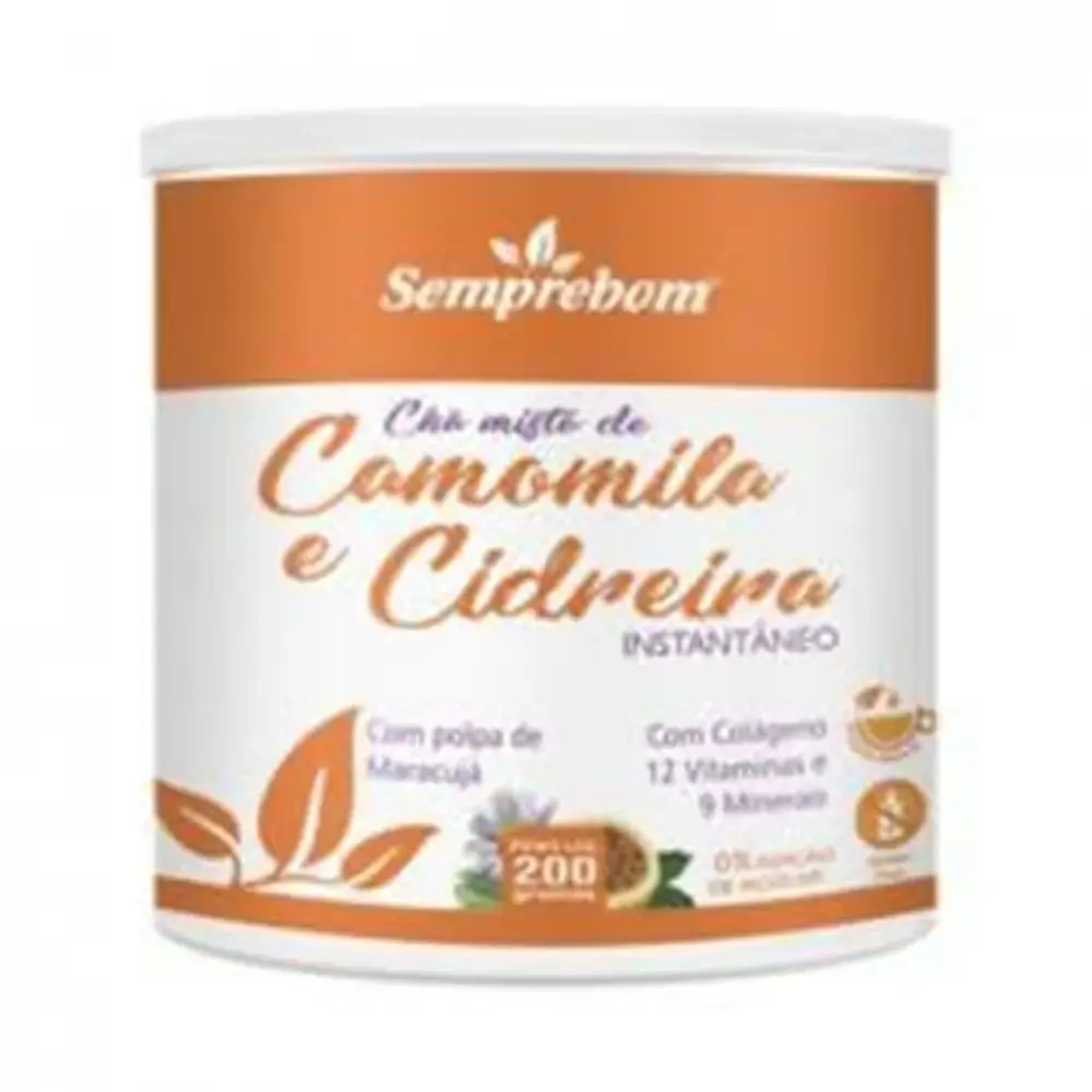 Cha De Camomila/erva Cid./marac. 200g Semprebom